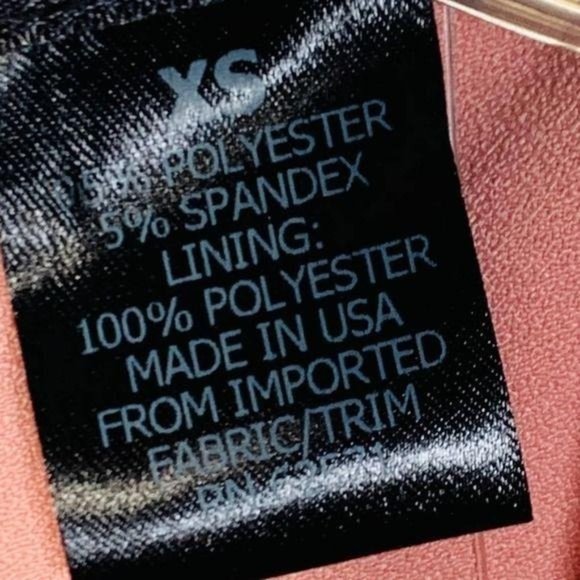 Aqua Casual Dress Crepe Shift - Blush NWT XS Womens - Picture 6 of 8